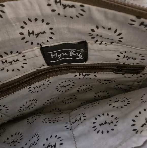 Myra Blue Isle Leather Crossbody Bag - Picture 5 of 12